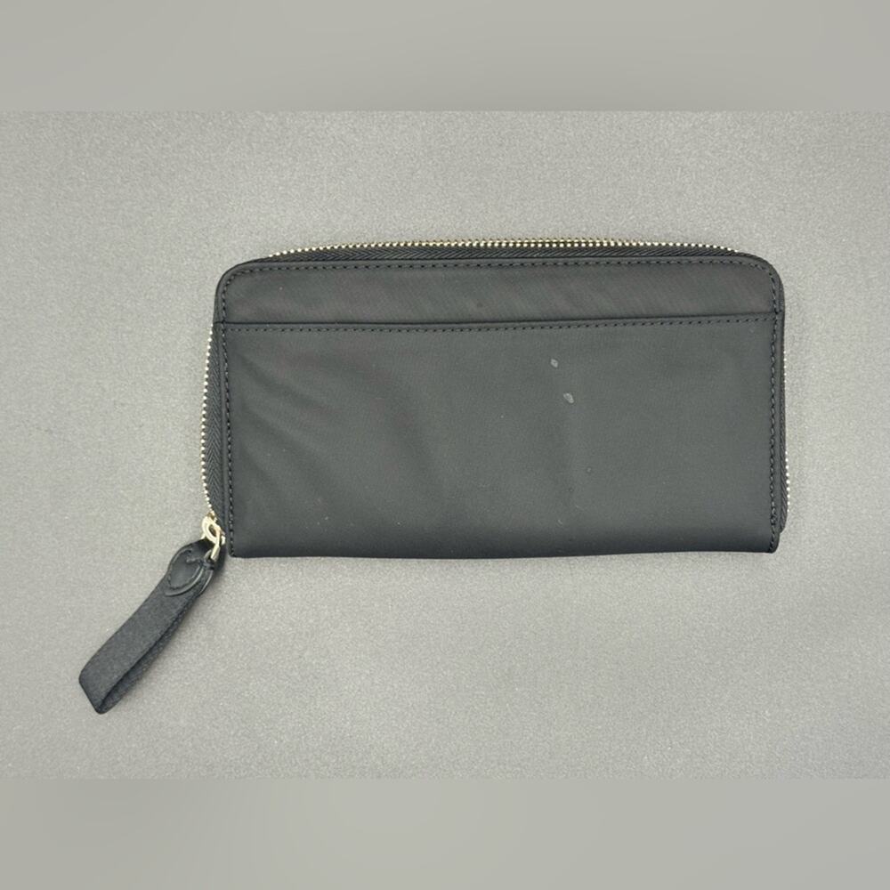 Kate Spade Black Nylon Zip-Around Wallet - Picture 4 of 9
